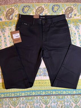 Burberry Men's Black Slim Straight Jeans